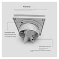 thumbnail image 4 of 4Inch High Speed Exhaust Fan Toilet Kitchen Bathroom Hanging Wall Window Ventilator Extractor with Remote Control ,High Power, 4 of 6