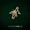 thumbnail image 1 of Cute Refined Crystal Rhinestone Branch Brooches Hijab Pins For Women Suit Scarf Flower Brooch Pin Jewelry, 1 of 4