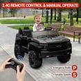 thumbnail image 5 of CazToi 24V 2 Seater Ride On Truck Licensed Chevrolet Silverado Electric Car with Remote Control for Kids 3-8, 5 of 7