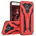 thumbnail image 1 of Zizo STATIC Series compatible with Samsung Galaxy Amp Prime 3 Case Military Grade Drop Tested with Built In Kickstand RED BLACK, 1 of 6