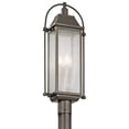 thumbnail image 1 of Kichler 49717OZ Port Rangée 60W 3 Lumière Extérieure Post Mount&44; Vieux Bronze, 1 of 1