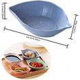 thumbnail image 2 of Platillo de salsa de soja Juego de cuencos para salsa de tapas Platillo de especias pequeño Mini plato de aperitivo Platillos en forma de hoja 8 piezas utilizadas para refrigerios con salsas, 2 of 7