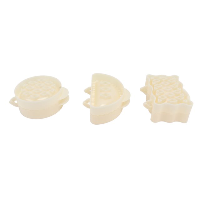 Pie Molds Set, Easy To Clean Mini Hand Pie Maker Non Stick 3PCS For Christmas