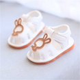 thumbnail image 2 of NOKIO Girls' Strappy Sandals Girls' Closed Toe Sandals Toddler Baby Boy Girl Shoes Breathable Shoes Open Toe Sandals Girl Sandals Baby Soft Soled Sandals For Unisex, 2 of 5