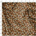 thumbnail image 4 of Soimoi Poly Georgette Fabric Text & Peanut Butter Food Fabric Prints by Yard 52 Inch Wide, 4 of 6