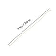 thumbnail image 2 of 1000pcs Cotton Hanging Tag String Fasteners Hanging Tag Loop Fastener Hook Ties, 2 of 8