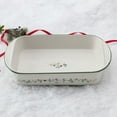 thumbnail image 5 of Pfaltzgraff Winterberry Panadero Rectangular De 13 Pulgadas, Blanco, 5 of 5