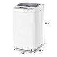 thumbnail image 3 of Portable Compact Washing Machine 1.28 Cu.ft Spin Washer Drain Pump 8 Water Level, 3 of 10