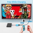 thumbnail image 2 of Switch Dock for Nintendo Switch Docking Station, Upgrade for Nintendo Switch Dock with 4K HDMI USB 3.0 100W USB-C Charging Port, Portable Switch Dock Switch HDMI Adapter, 2 of 9