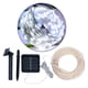 thumbnail image 1 of Luces de Cadena de Energía Solar a Prueba de Agua CUTICAT Decoración de Árbol de Césped 7m 50 LED Blanco, 1 of 8