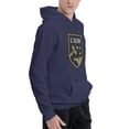 thumbnail image 3 of Birmingham Legion Fc Men Fleece Hoodie Casual Pullover Sweatshirt With Kangaroo Pocket, 3 of 6