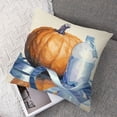 thumbnail image 7 of nygtbtfer Pillow Covers 2Pack Halloween Throw Pillow Cover Super Soft Autumn Fall Thanksgiving Decorations Throw Pillow Case Cushion Square Pillowslips (Fall Super Soft) White, 7 of 7