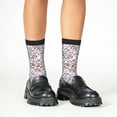 thumbnail image 4 of Fuzoiu sloth cartoon Print Kids Socks For Boys Girls,Grip Crew Socks with Non Slip,Lightweight Stretch Crew Socks,Toddlers Crew Boot Socks, 4 of 5