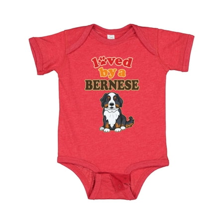 

Inktastic Bernese Mountain Dog Lover Gift Baby Boy or Baby Girl Bodysuit