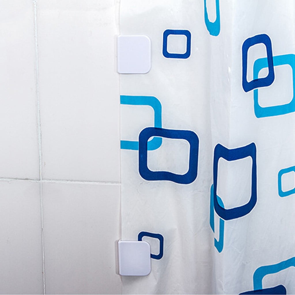 AntiSplash Shower Curtain Clips Stop Water Leaking Guard
