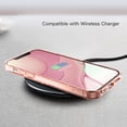 thumbnail image 5 of JETech Glitter Case for iPhone 12 Pro Max, 6.7-Inch, Bling Sparkle Shockproof Phone Bumper Cover, Cute Sparkly for Women and Girls (Rose Gold), 5 of 7
