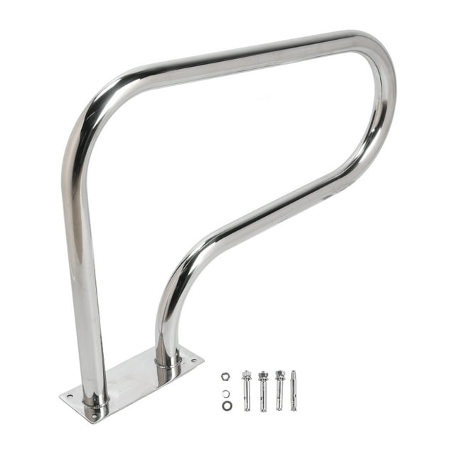 Pool Hand Rail,Stainless Steel Pool Hand Pool Handrail Swimming Pool Stair Rail Exceptional Reliability