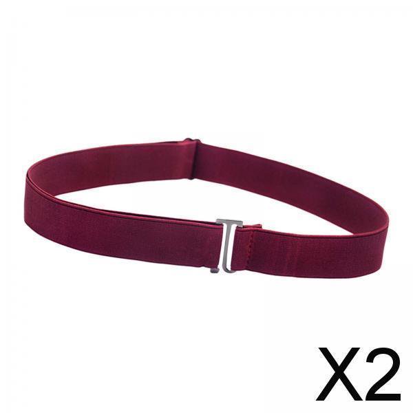 Set de Cinturones Flexibles Salvador 2 piezas con hebilla Minimalista