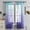 Blue, variant on Orange Teal Ombre Sheer Curtains for Kids playroom 2 Panels Rod Pocket Bedroom Window Semi Voile Drapes Faux Linen Décor Girls Livingroom Room Decoration Party 84 Inch Long