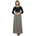 thumbnail image 2 of Bimba Women's Round-Neck Long Sleeve Casual Maxi Jilbab Party Wear Dress, 2 of 5
