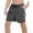 Dark Gray, variant on Men's Athletic Shorts Stretch Waist - Cinched Lightweight Breathable Sports Leisure Shorts with Flexible Fit for Active Lifestyles,Khaki,2XL