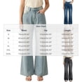thumbnail image 3 of Yotami Mid Rise Baggy Jeans, 29", 31", 33" Inseams, Women's and Women's Plus Sizes 00-24W, 3 of 5