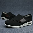 thumbnail image 4 of Wide Adjusting Soft Comfortable Shoes Orthopedic Walking Shoes for the Old Breathable Hook-and-loop Design Shoes, 4 of 6