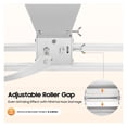 thumbnail image 3 of Grain Mill Grinder, Manual Malt Mill er, Versatile Grain Grinder Large 1.06Gal Hopper ,Easy to Operate, 3 of 7