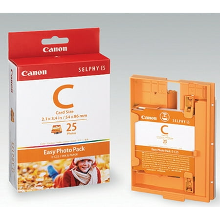 E-C25 Photo Pack For Selphy ES1 Printer