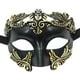 thumbnail image 4 of Máscara de mascarada, accesorios de disfraz para hombre, máscara de graduación, cubierta facial, novedad romana, media cara B, 4 of 9
