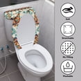 thumbnail image 3 of SEANATIVE Southwest Aztec Toilet Tank Cover & Toilet Lid Cover Set Stays in Place Bathroom Toilet Lid Accessory, Toilet Lid Cushion and Tank Mat Full Coverage Home Bathroom Toilet Decoration, 3 of 7