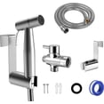 thumbnail image 1 of Toilet Shower Kit, Bidet Shower Set with G3/8' Valve, Stainless Steel Shower Sprayer, Hand Held Bidet Sprayer, For Personal Hygiene, Toilet Cleaning, 1 of 5
