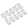 thumbnail image 2 of Conector de tira LED COB a cable, 10 unidades, 2 pines, 8 mm, transparente, sin soldadura, para casa, oficina y escuela., 2 of 14