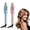 Pink, variant on LESROLLAutomatic Hair Curler, Self-Rotating Curling Iron for Beginners | 2-in-1 Straightener & Curler | 10S Timer | 4 Temp Settings | Ceramic Coating for Hair Protection