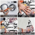 thumbnail image 5 of My Hero Academia Bathroom Rugs, Anime Welcome Door Mat, Non Slip Mat, Front Door Mat For Bedroom Living Room, Super Absorbent Flannel Rugs, Home Decor, 16*24 Inch, 5 of 9