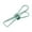 A-Green, variant on Fdelink Gold Silver Fishbone Clip,Paper Binder Clip,Gold Silver Hollow Fishtail Clip Electroplated Dovetail Clip Bronze Note Clip Bill Storage Clip,Office Document Clip,Fishtail Clip*1
