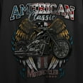 thumbnail image 2 of Hi-Octane Customs Motorcycles Women's Black Crop Tee-Medium, 2 of 3
