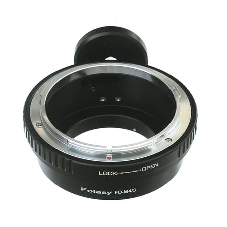 Fotasy Canon FD lens to Micro MFT M43 Mirrorless Camera Adapter, with Tripod (Best Canon Fd To Micro 4 3 Adapter)