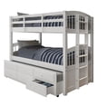 thumbnail image 4 of Acme Micah Bunk Bed (T/T) w/Trundle & Storage White, 4 of 4