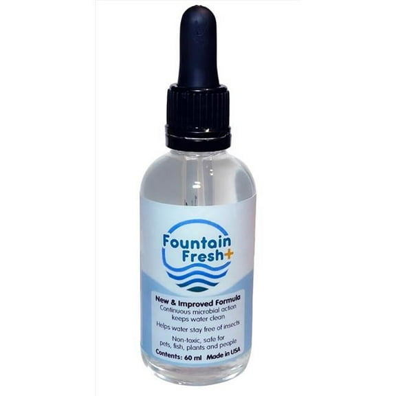 Fountain Fresh Plus All-Natural Water Clarifier for Birdbaths and Fountains