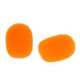 thumbnail image 3 of Cubierta de Micrófono Esponja Gloria 10 Piezas a Prueba de Polvo Naranja Funda de esponja para micrófono, 3 of 9