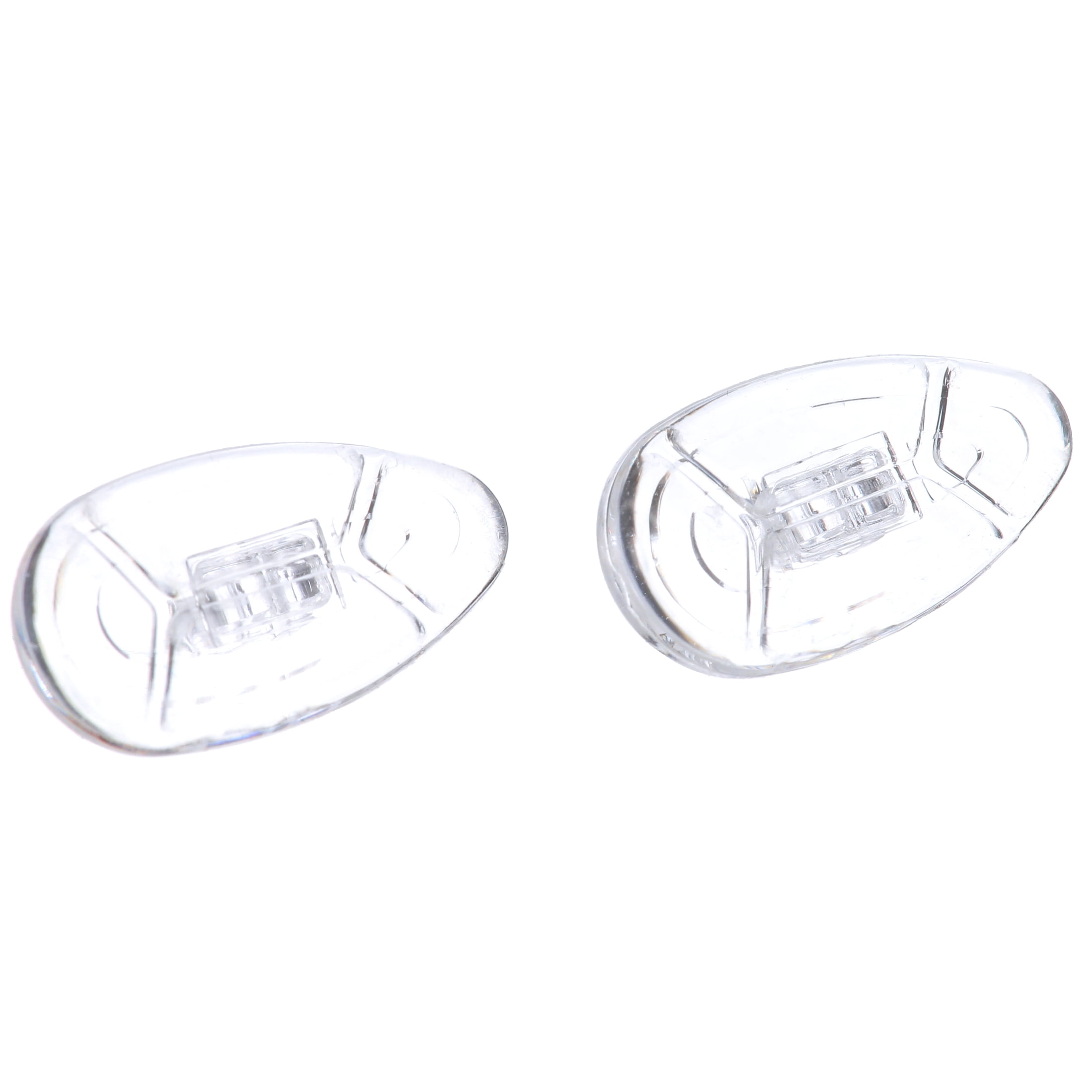 Equate Clear 15mm Comfort Fit Silicone Replacement Eyeglass Nose Pads, 1 Pair