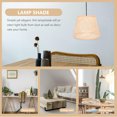 thumbnail image 1 of NIYANGLE Replacement Table Lamp Shade 1Set 17x6.7in Khaki Rattan for Living Room, 1 of 6