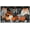 Fall Graffiti Pumpkin, variant on Halloween Pumpkin Door Mat, 17 x 30 Inch Retro Graffiti Plaid Welcome Doormat Decorative Home Floor Mat, Non Slip Rubber Back and Strong Water Absorption for Outdoor Indoor Entrance Decor