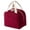 Wine, variant on Corduroy Insulated Lunch Bag Portable Waterproof Oil Proof Lunch Box Tote for Work Travel