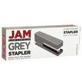 thumbnail image 4 of JAM Paper Office & Desk Set, 3/Pack, 1 Grey Stapler, 1 Black Staples & 1 Grey Tape Dispenser, 4 of 5