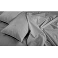 thumbnail image 3 of Woven Trends Hotel Luxury Bed Sheets Set - 1800 Series Supreme Collection, Extra Deep Pockets Full Sheets, Wrinkle Fade Stain Resistant, Softest Sheets (Full, Gray), 3 of 4