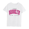 thumbnail image 3 of Camiseta para mujer, ropa de verano, camiseta básica para deportes, desplazamientos, trabajo, regalo para mujer, 3 of 7