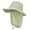 Mint Green, variant on EnJoCho Children Sun Hats Girls Boys Spring Autumn Outdoor Shade Solid Color Sunscreen Long Fisherman Hat Adjustable Chin Baby Casual Outing Hats