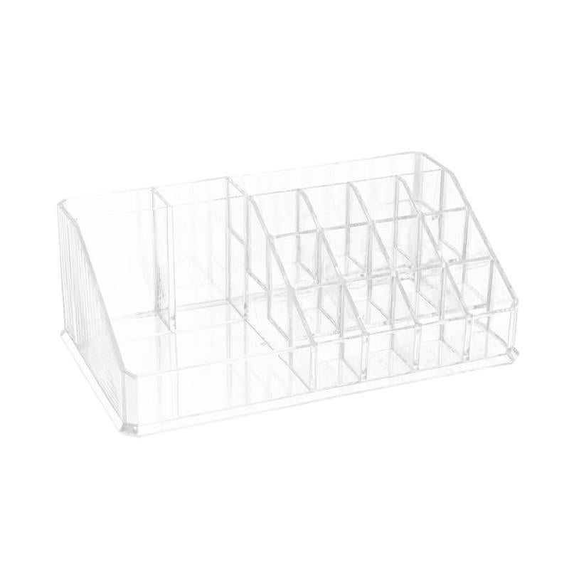 Clear Acrylic Lipstick Organizer Display Stand Cosmetic Makeup